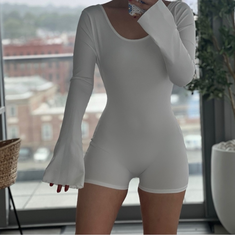 Flare Sleeve Bodysuit
